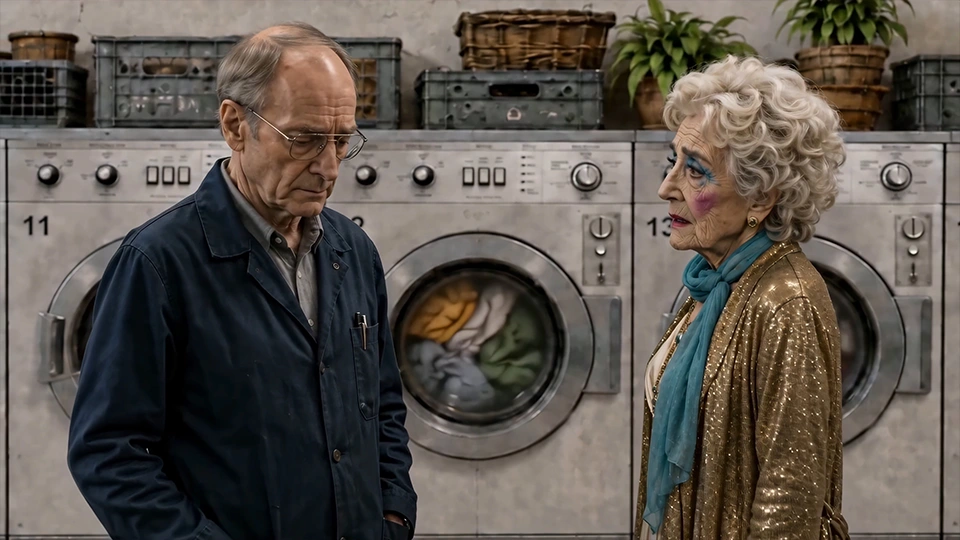 John and Gloria talking